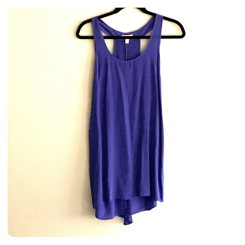 Silence + Noise SILK mini dress with ruffle spine